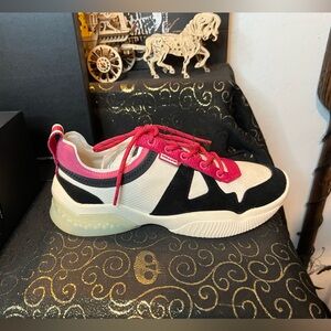 Coach Citysole Runner Women's Sneakers - Pink, Black, and White 6.5